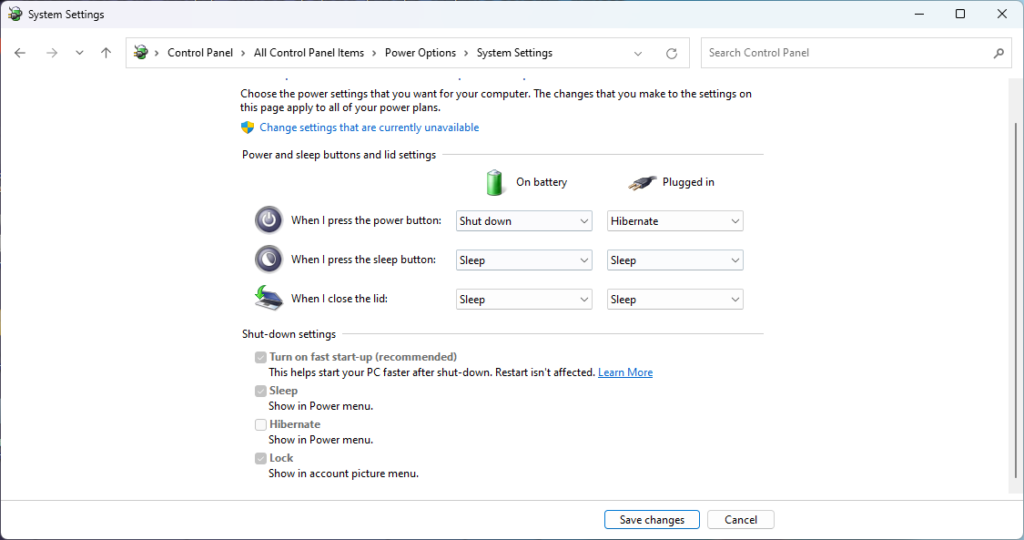 Reprogram the Power buttion to shutdown Windows PC with a single click