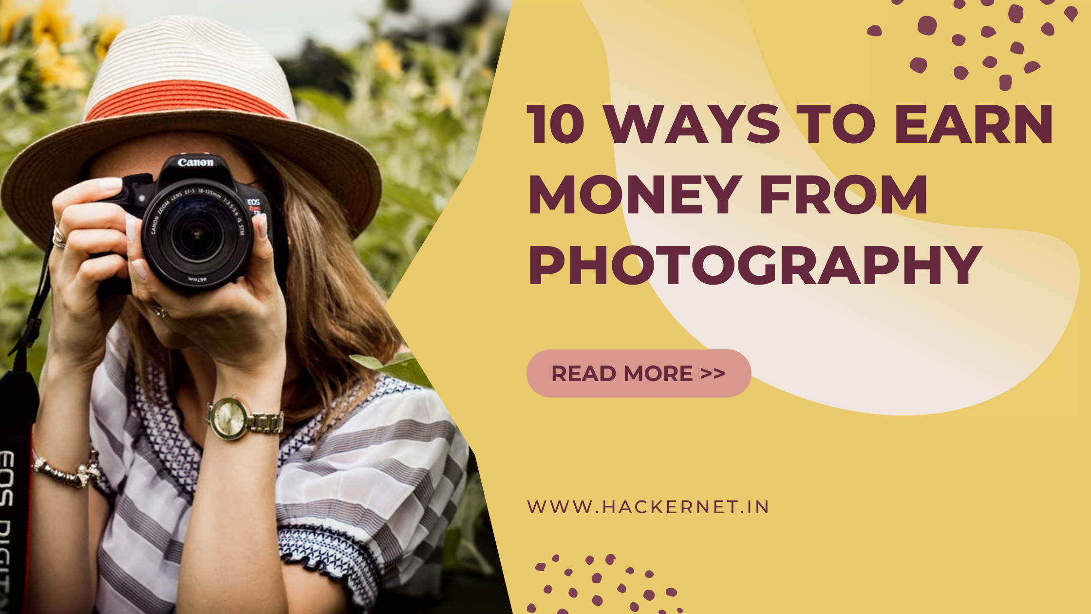 10 Ways to Earn Money from Photography