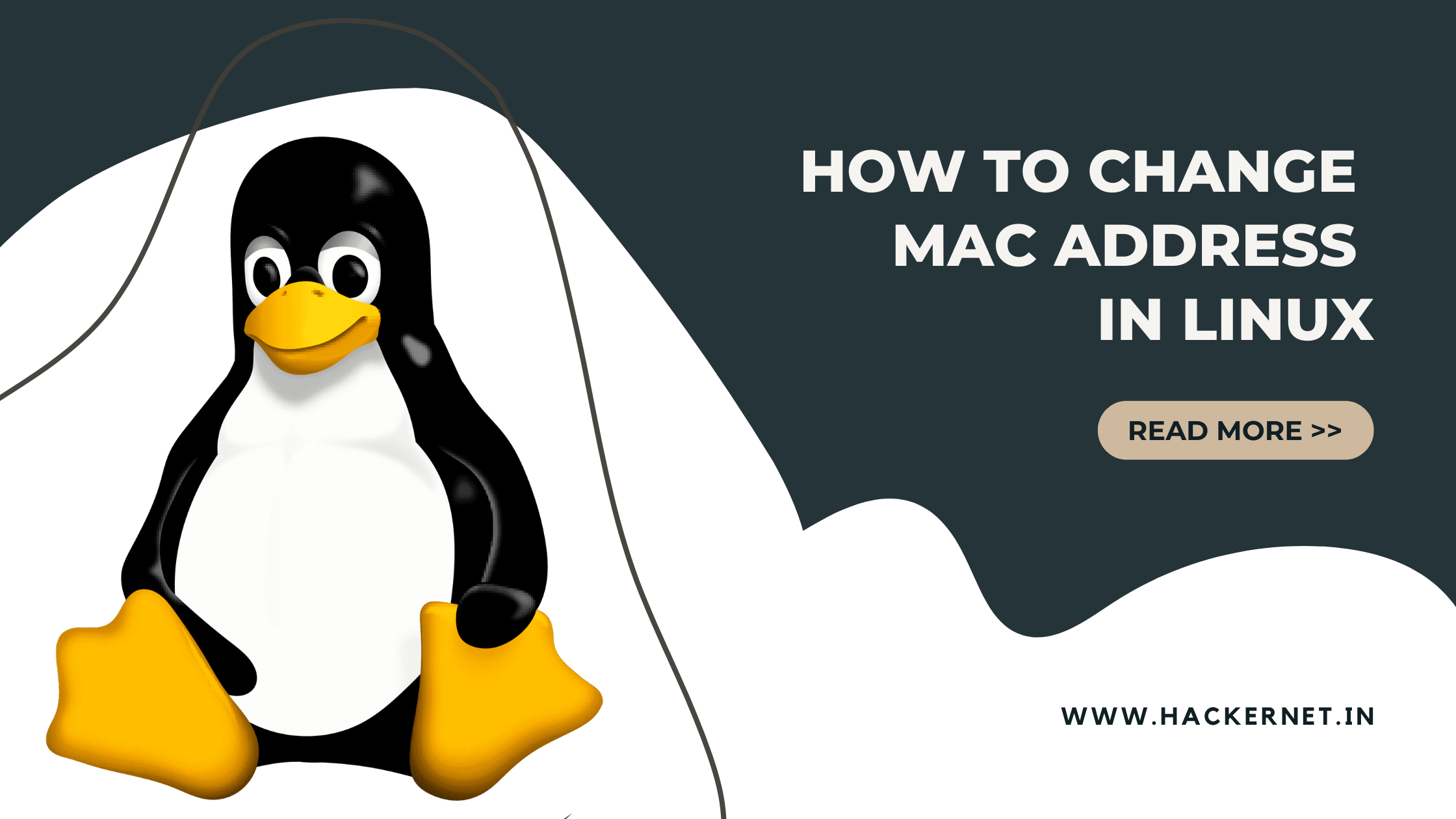 Banner for How to change Mac Address in Linux