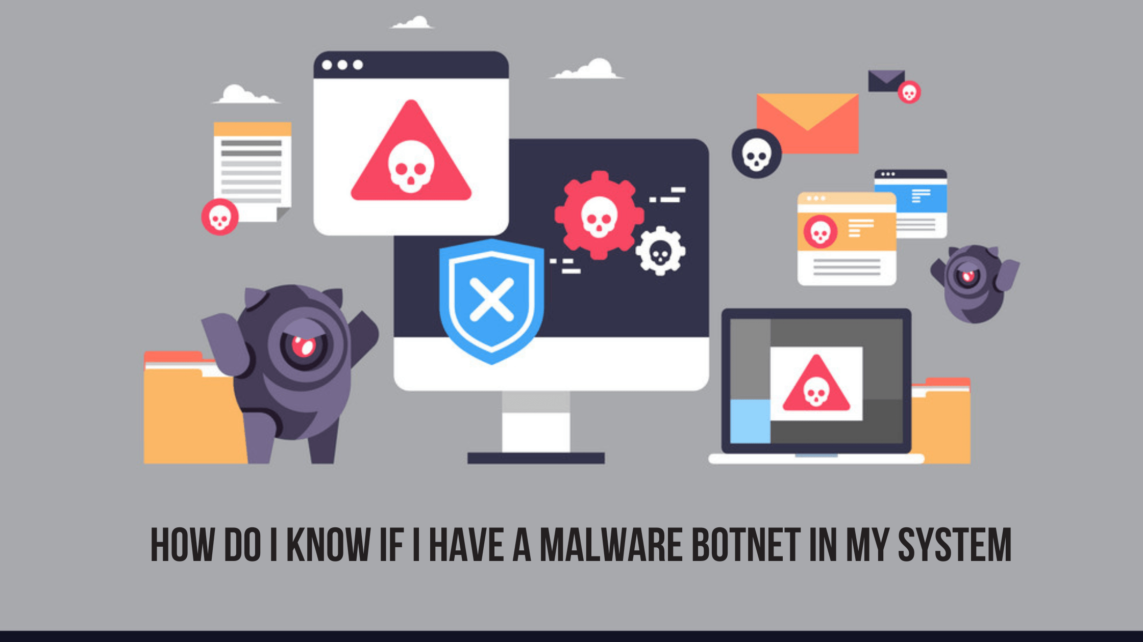 How do I know if I have a malware botnet in my system?