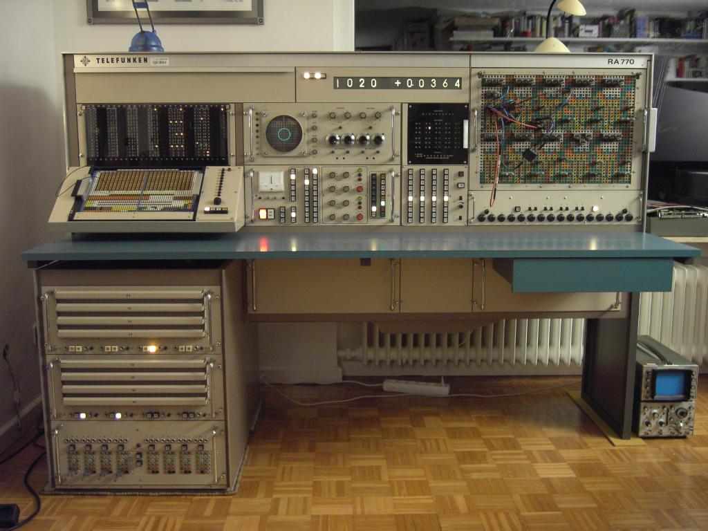 The Telefunken RA 770 Analog Computer Image